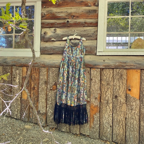 Vintage 60’s | Metallic | Tassle | Women’s Size Medium | Prom | Dress - Picture 1 of 9